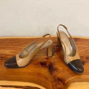 Chanel Slingback Mules